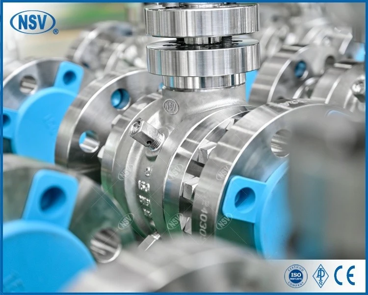 CW6MC Trunnion Mounted Ball Valve factory