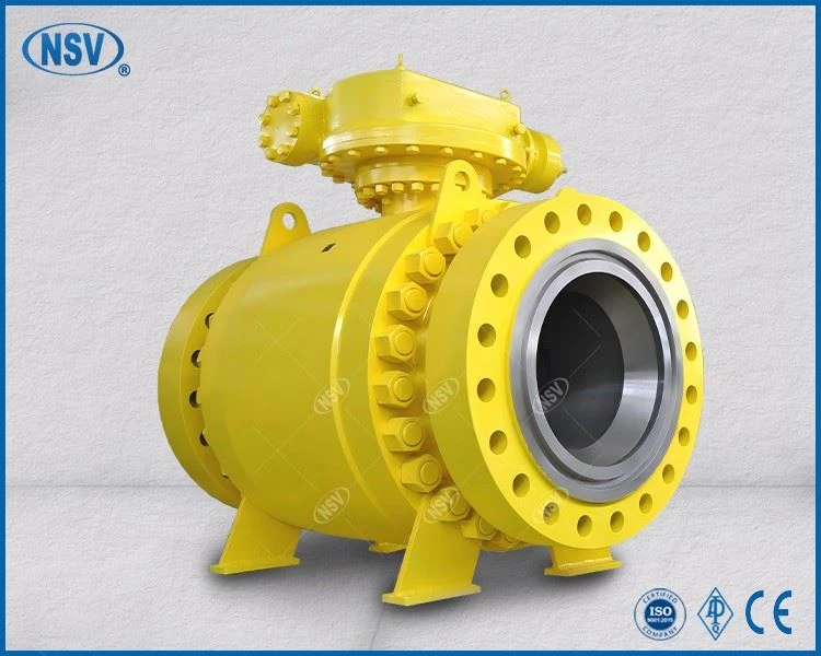High Pressure&Large Bore A105 Ball Valve factory